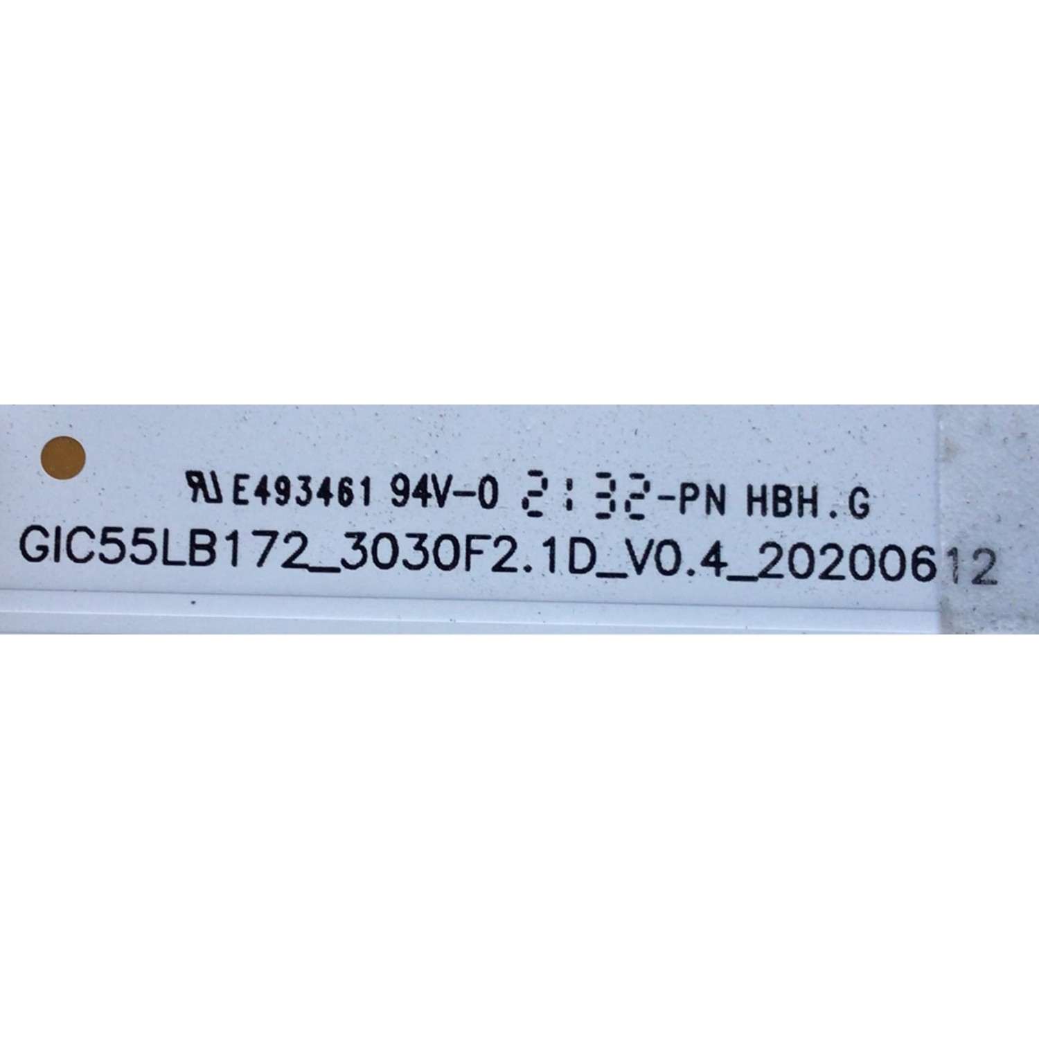 KIT DE LED'S PARA TV TCL ((12 PIEZAS)) / NUMERO DE PARTE GIC55LB172_3030F2.1D_V0.4_20200612 / 4C-LB5508-ZM06J / 4C-LB5508-ZM07J / 4C-LB5508-ZM08J / 210402 / GIC55LB172_3030F2.1D / PANEL LVU550NDJL / DISPLAY ST5461D12-5 VER.2.2 / 55S531 / 55S535 - Imagen 2